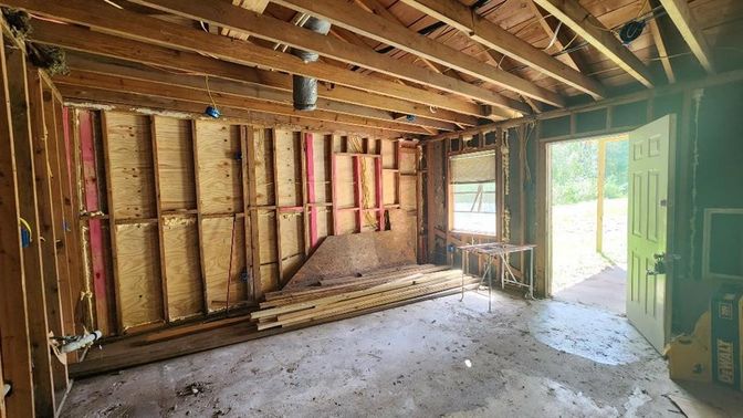Interior, Wooden Beams, Wooden Walls