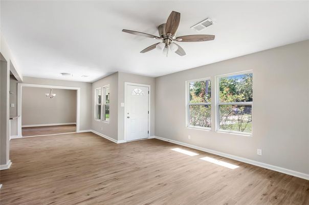 Empty room, Interior, Wood Texture Flooring