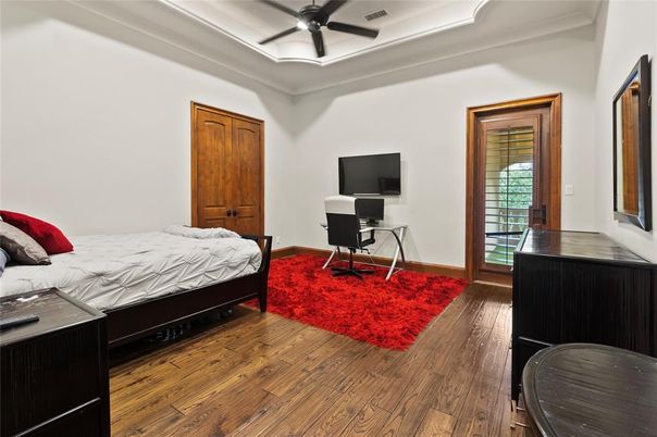 Bedroom, Home Office, Interior, Wood Texture Flooring