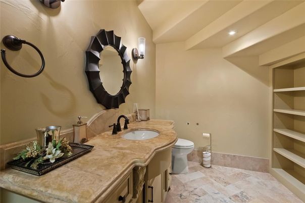 Bathroom, Interior, Recessed Lighting