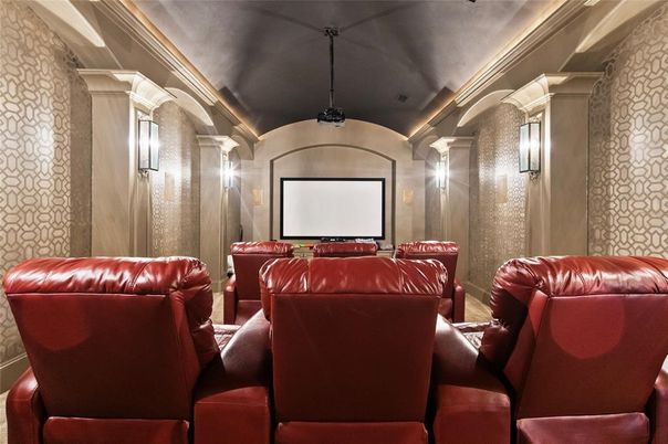 Home Theatre Room, Interior, Projection Screen, Theatre Room