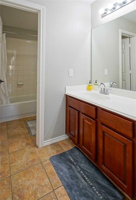Bathroom, Dual Sink Vanities, Glass Shower, Interior