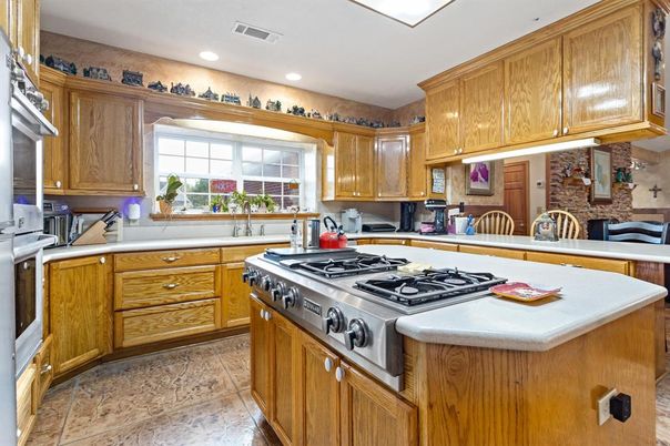 Interior, Kitchen, Recessed Lighting, Stainless Steel Appliances