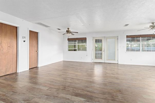 Empty room, Interior, Wood Texture Flooring