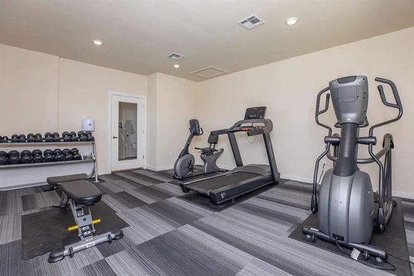 Fitness Equipment, Interior, Recessed Lighting