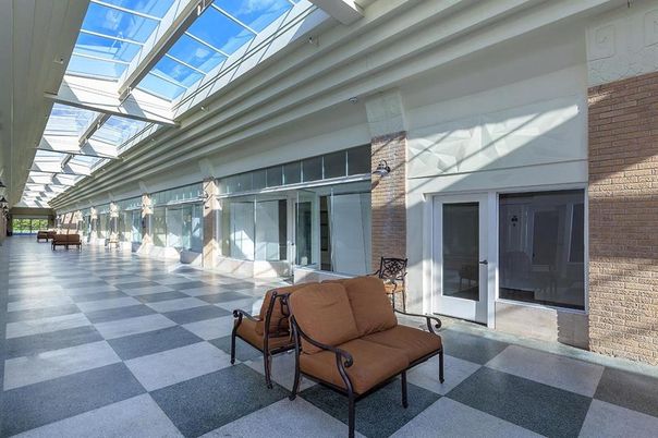 Glass Ceilings, Interior, Pendant Lights, Stone Walls, Sun Room