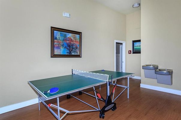Game Room, Interior, Wood Texture Flooring