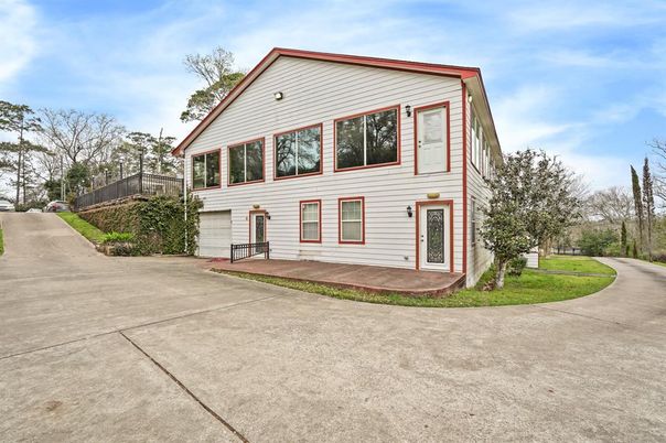 Attached, Backyard, Exterior, Facade, Farmhouse