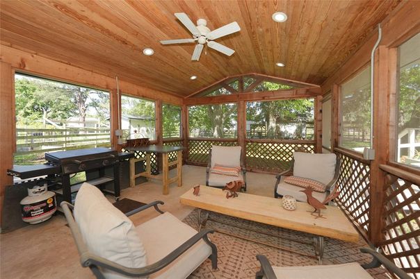 Interior, Living room, Recessed Lighting, Sun Room, Wooden Ceilings