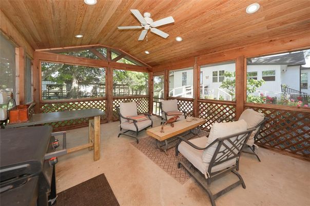 Interior, Recessed Lighting, Sun Room, Wooden Ceilings