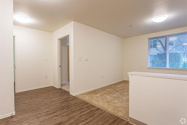 Empty room, Interior, Wood Texture Flooring