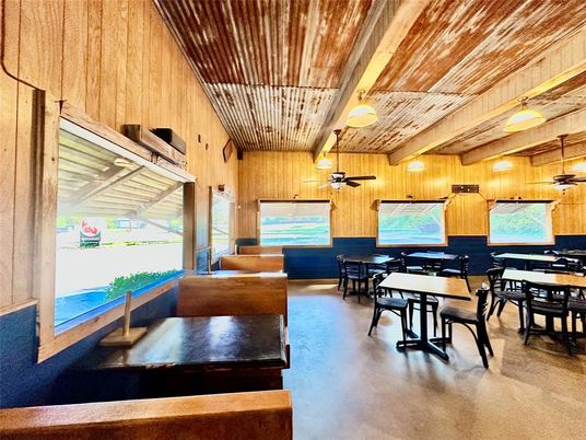 Dining room, Interior, Wooden Ceilings, Wooden Walls