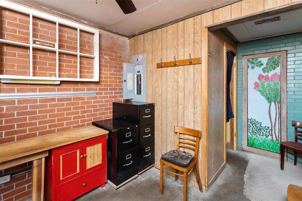 Interior, Stone Walls, Wooden Walls