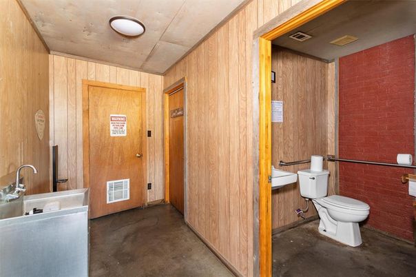 Bathroom, Interior, Wooden Walls