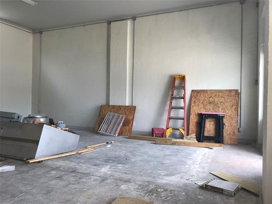 Empty room, Fireplace, Interior