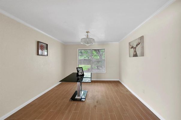 Chandelier, Interior, Wood Texture Flooring