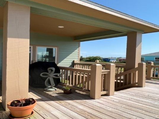 Exterior, Wood Texture Flooring