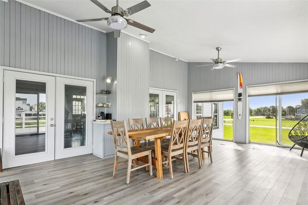 Dining room, Interior, Wood Texture Flooring