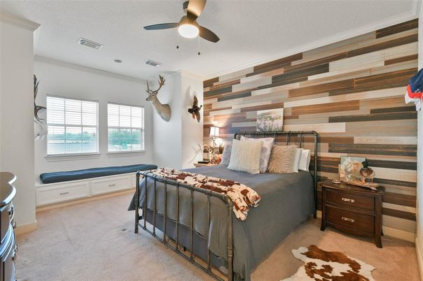 Bedroom, Interior, Wooden Walls