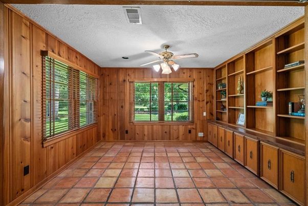 Empty room, Interior, Wooden Walls