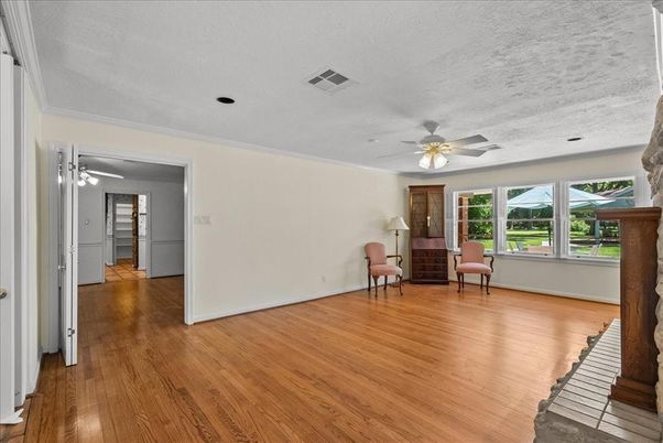 Empty room, Interior, Wood Texture Flooring