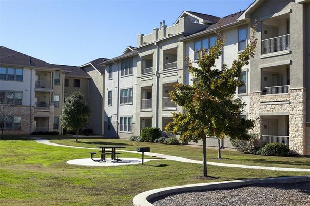 Backyard, Exterior, Facade, Condo Building