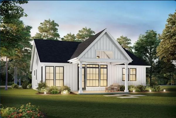 Exterior, Facade, Farmhouse