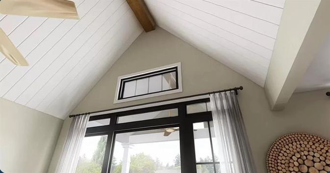 Interior, Wooden Beams