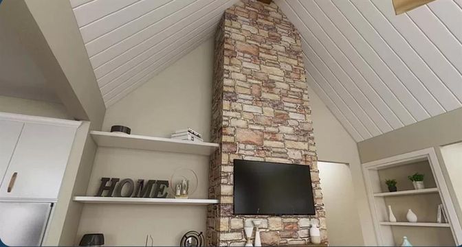 Interior, Stone Walls
