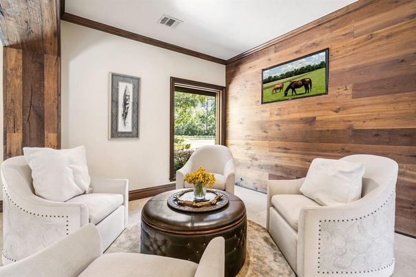 Interior, Living room, Wooden Walls
