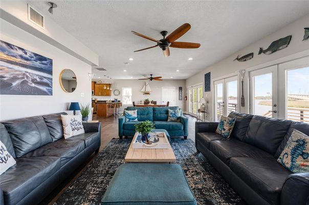 Interior, Kitchen, Living room, Recessed Lighting