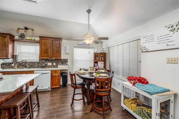 Dining room, Interior, Kitchen, Wood Texture Flooring