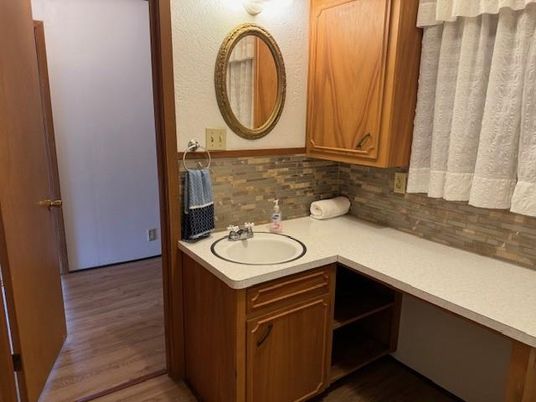 Bathroom, Interior, Wood Texture Flooring