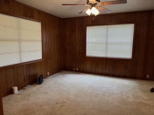 Empty room, Interior, Wooden Walls
