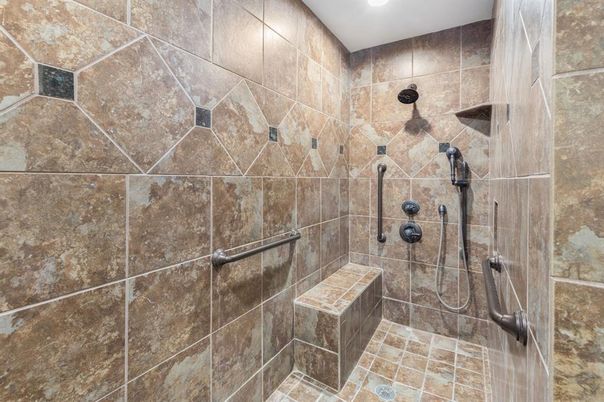 Bathroom, Interior, Recessed Lighting
