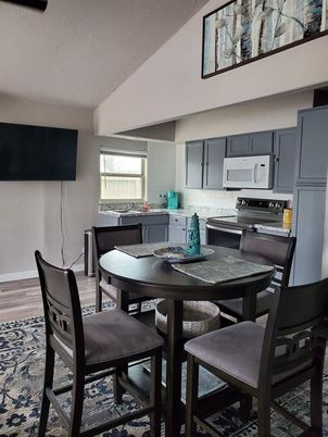 Dining room, Interior, Kitchen, Wood Texture Flooring