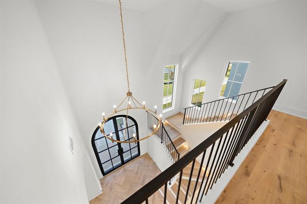 Interior, Pendant Lights, Wood Texture Flooring