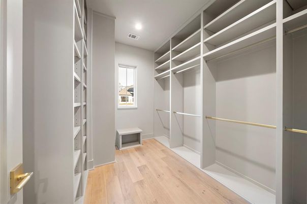 Interior, Recessed Lighting, Walk-in Closets, Wood Texture Flooring