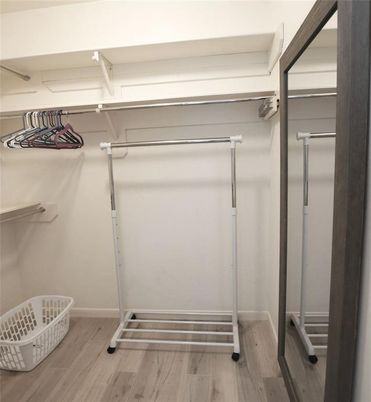 Interior, Walk-in Closets, Wood Texture Flooring