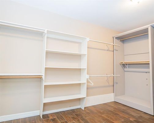 Interior, Walk-in Closets, Wood Texture Flooring