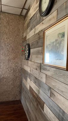 Empty room, Interior, Wood Texture Flooring, Wooden Walls