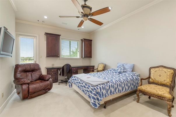 Bedroom, Home Office, Interior, Recessed Lighting