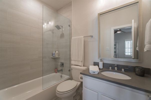 Bathroom, Glass Shower, Interior