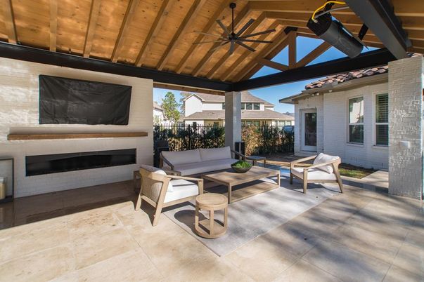 Exterior, Fireplace
