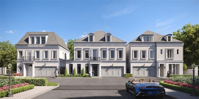 Attached, Exterior, Facade, French Provincial