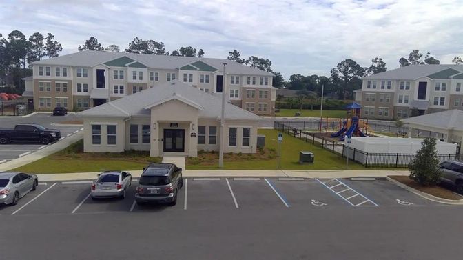 Exterior, Facade, Condo Building