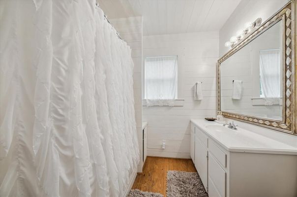 Bathroom, Interior, Wood Texture Flooring