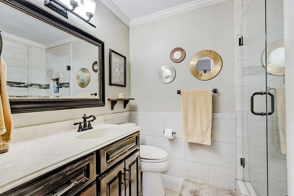 Bathroom, Glass Shower, Interior