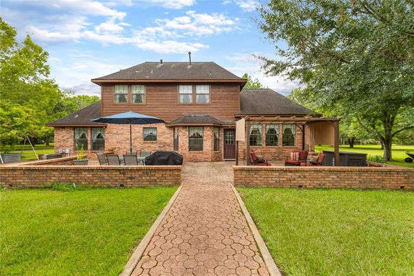 Exterior, Facade, Brick Facade, French Provincial