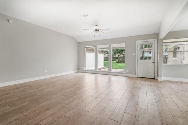 Empty room, Interior, Wood Texture Flooring